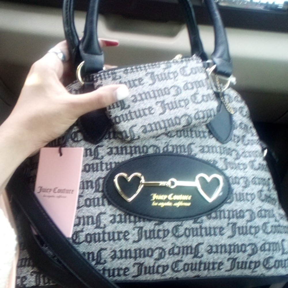 Juicy couture purse with coin pouch